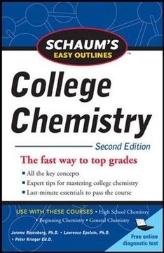 portada Schaum's Easy Outlines of College Chemistry, Second Edition (Schaum's Easy Outlines College Chemistry) (in English)