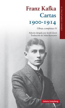 portada Cartas, 1900-1914: Obras Completas iv (in Spanish)