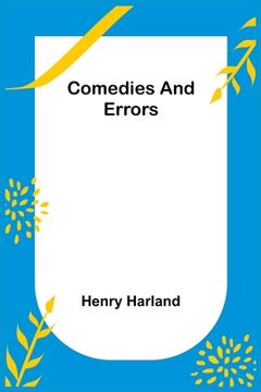 portada Comedies and Errors (in English)