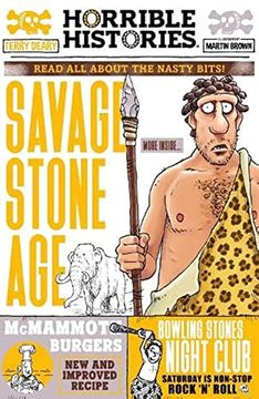 portada Savage Stone age (Newspaper Edition) (Horrible Histories)