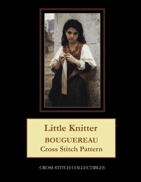 portada Little Knitter: Bouguereau Cross Stitch Pattern (en Inglés)