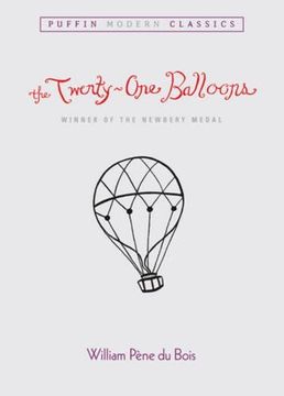 portada The Twenty-One Balloons (Puffin Modern Classics) (en Inglés)
