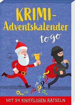 portada Krimi-Adventskalender to go 4 mit 24 Kniffligen Rätseln (en Alemán)