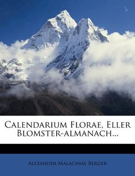 portada Calendarium Florae, Eller Blomster-Almanach... (en Sueco)