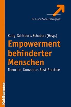 portada Empowerment Behinderter Menschen: Theorien, Konzepte, Best-Practice (en Alemán)