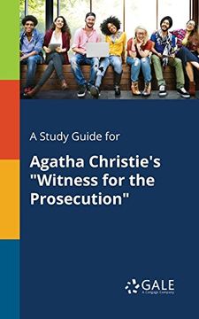 portada A Study Guide for Agatha Christie's "Witness for the Prosecution" (in English)