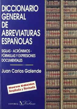 portada DIC.GENERAL ABREVIATURAS ESPAÑOLAS NE (in Spanish)