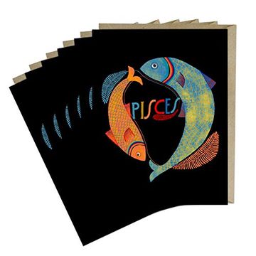 portada 6-Pack Lisa Congdon for em & Friends Pisces Cards (in English)