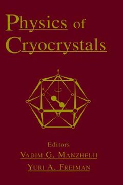portada physics of cryocrystals (en Inglés)