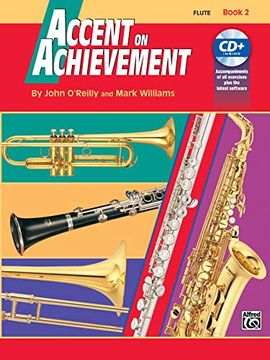 portada Accent on Achievement, bk 2: Flute, Book & cd (en Inglés)