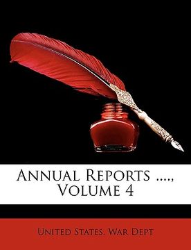 portada annual reports ...., volume 4 (en Inglés)