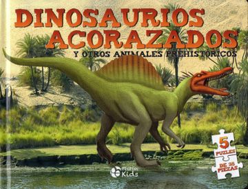 portada Dinosaurios Acorazados (Dino Puzles)