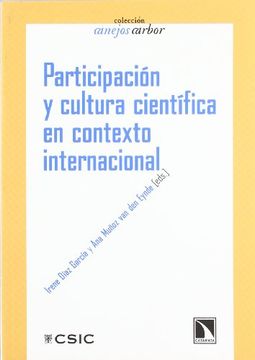 portada Participación y cultura científica en contexto internacional (in Spanish)