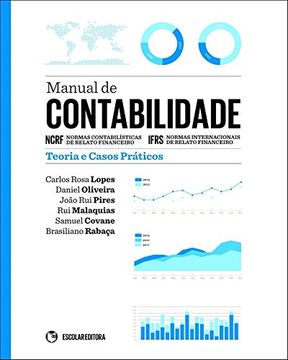 portada Manual de Contabilidade Teoria e casos práticos (Portuguese Edition)