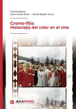 portada Cromo Filia: Historia(S) del Color en el Cine