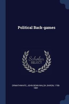 portada Political Back-games (en Inglés)