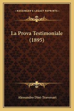 portada La Prova Testimoniale (1895) (en Italiano)
