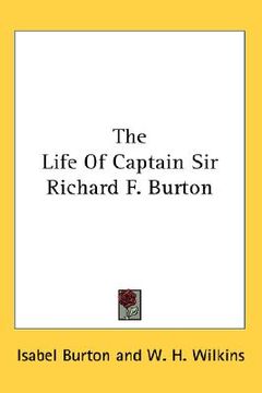portada the life of captain sir richard f. burton (in English)