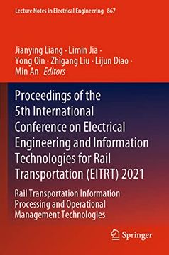 portada Proceedings of the 5th International Conference on Electrical Engineering and Information Technologies for Rail Transportation (Eitrt) 2021: Rail Tran 