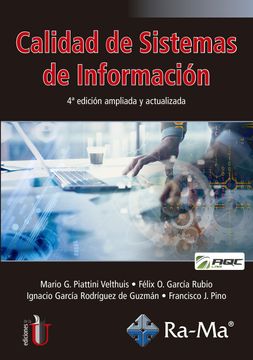 portada Calidad de Sistemas de Informacion 4ª Edición Ampliada y Actualizada (in Spanish)