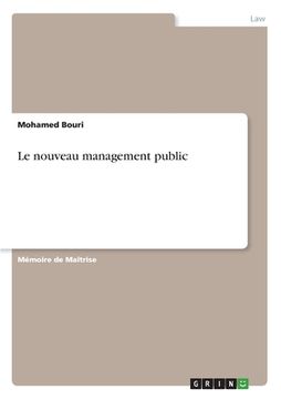 portada Le nouveau management public (en Francés)