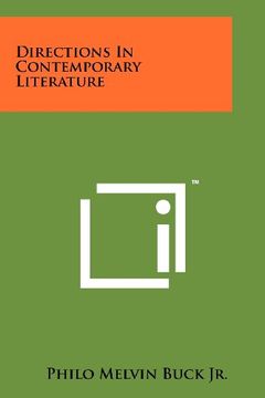 portada Directions in Contemporary Literature (in English)