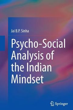 portada Psycho-Social Analysis of the Indian Mindset (en Inglés)