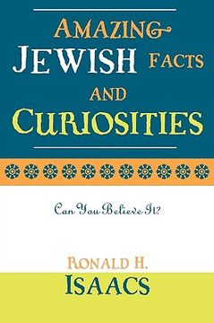 portada amazing jewish facts and curiosities: can you believe it? (in English)