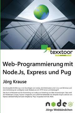 portada Web-Programmierung mit Node, Express und Pug (en Alemán)