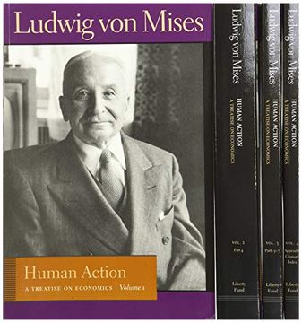 portada Human Action: A Treatise on Economics (4 Volume Set) (in English)