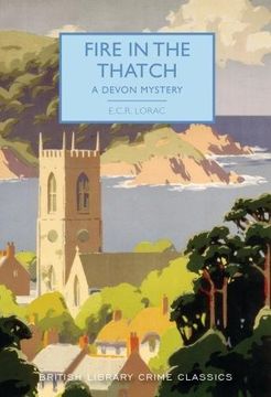 portada Fire in the Thatch: A Devon Mystery (in English)