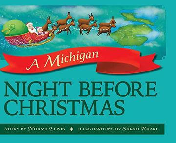 portada A Michigan Night Before Christmas (in English)