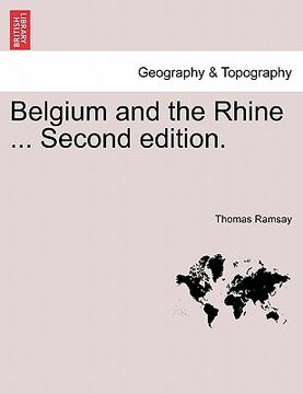portada belgium and the rhine ... second edition. (in English)