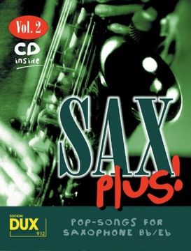 portada Sax Plus! 2: Pop-Songs for Saxophone Bb/Eb