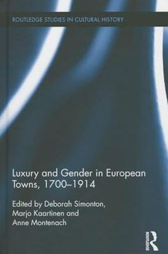 portada Luxury and Gender in European Towns, 1700-1914