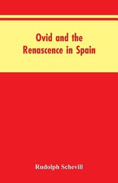 portada Ovid And The Renascence In Spain