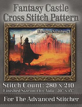 portada Fantasy Castle Cross Stitch Pattern: Design Number 7