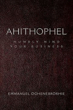 portada ahithophel (en Inglés)