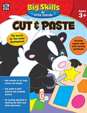 portada Cut & Paste, Ages 3 - 5 (Big Skills for Little Hands#174;) (en Inglés)