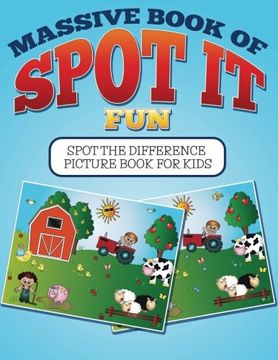 portada Massive Book of Spot it Fun: Spot the Difference Picture Book for Kids (in English)