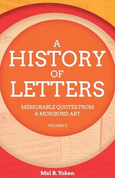 portada A History of Letters, Volume II (en Inglés)