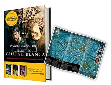 portada Pack el Silencio de la Ciudad Blanca + Mapa de Escenarios (in Spanish)