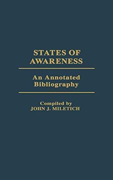 portada States of Awareness: An Annotated Bibliography (en Inglés)