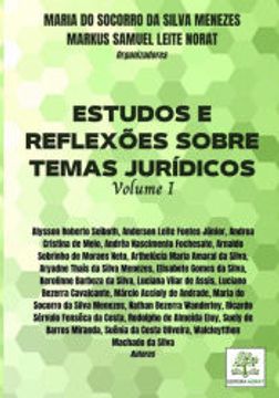 portada Estudos e Reflexões Sobre Temas Jurídicos: Volume i (en Portugués)