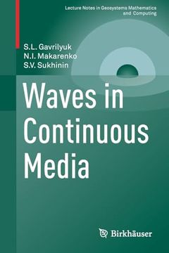 portada Waves in Continuous Media (Lecture Notes in Geosystems Mathematics and Computing) (en Inglés)