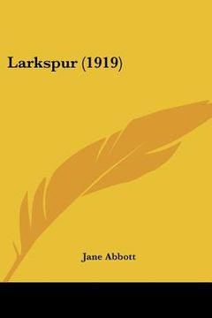 portada larkspur (1919) (en Inglés)