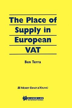 portada the place of supply in european vat (en Inglés)