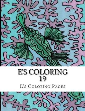 portada E's Coloring 19 (en Inglés)