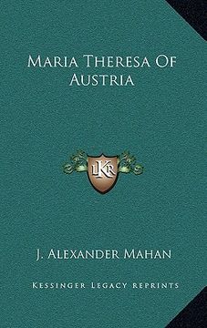 portada maria theresa of austria (en Inglés)