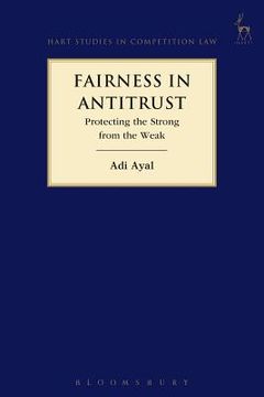 portada Fairness in Antitrust, (in English)
